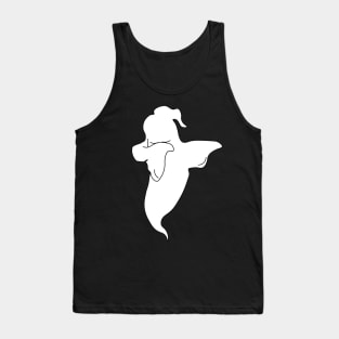 Dabbing Ghost Halloween Tank Top